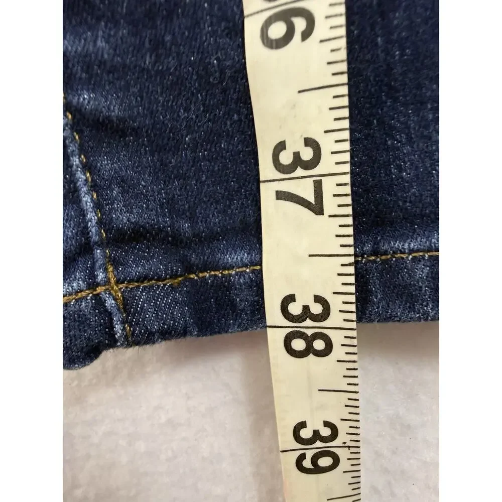 NYDJ Skinny Jeans Size 12 Dark Wash Lift Tuck Stretch Denim - Picture 5 of 7